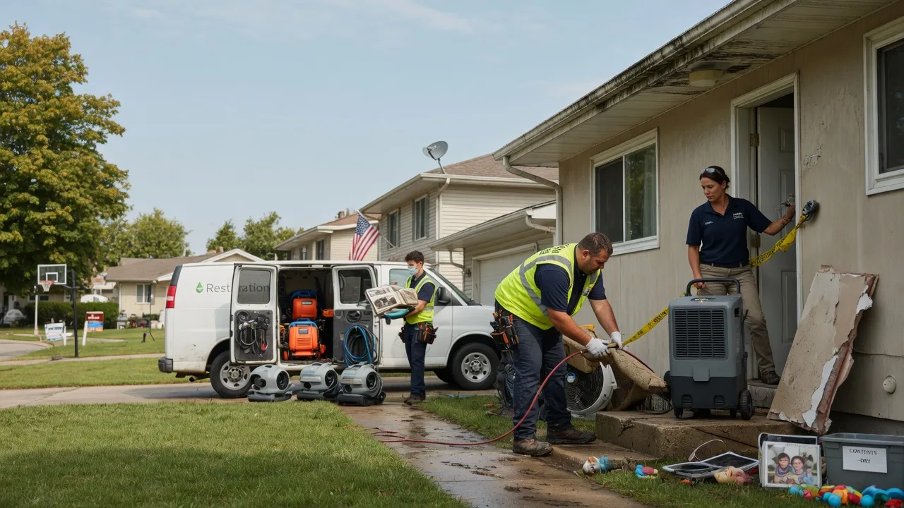 Water Damage Restoration in Mazomanie, WI near me
